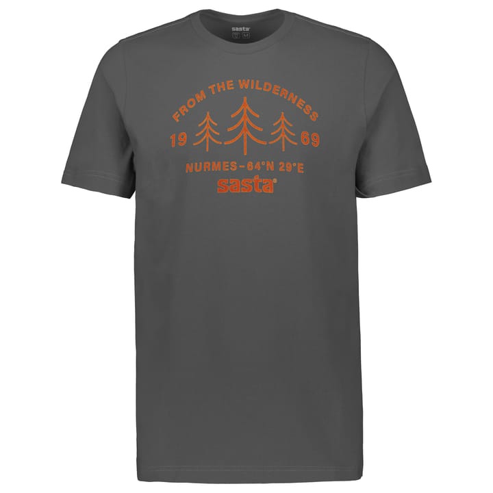 Sasta Men's Wilderness T-shirt Dark Grey Sasta Sasta Men's Wilderness T-shirt Dark Grey Sasta