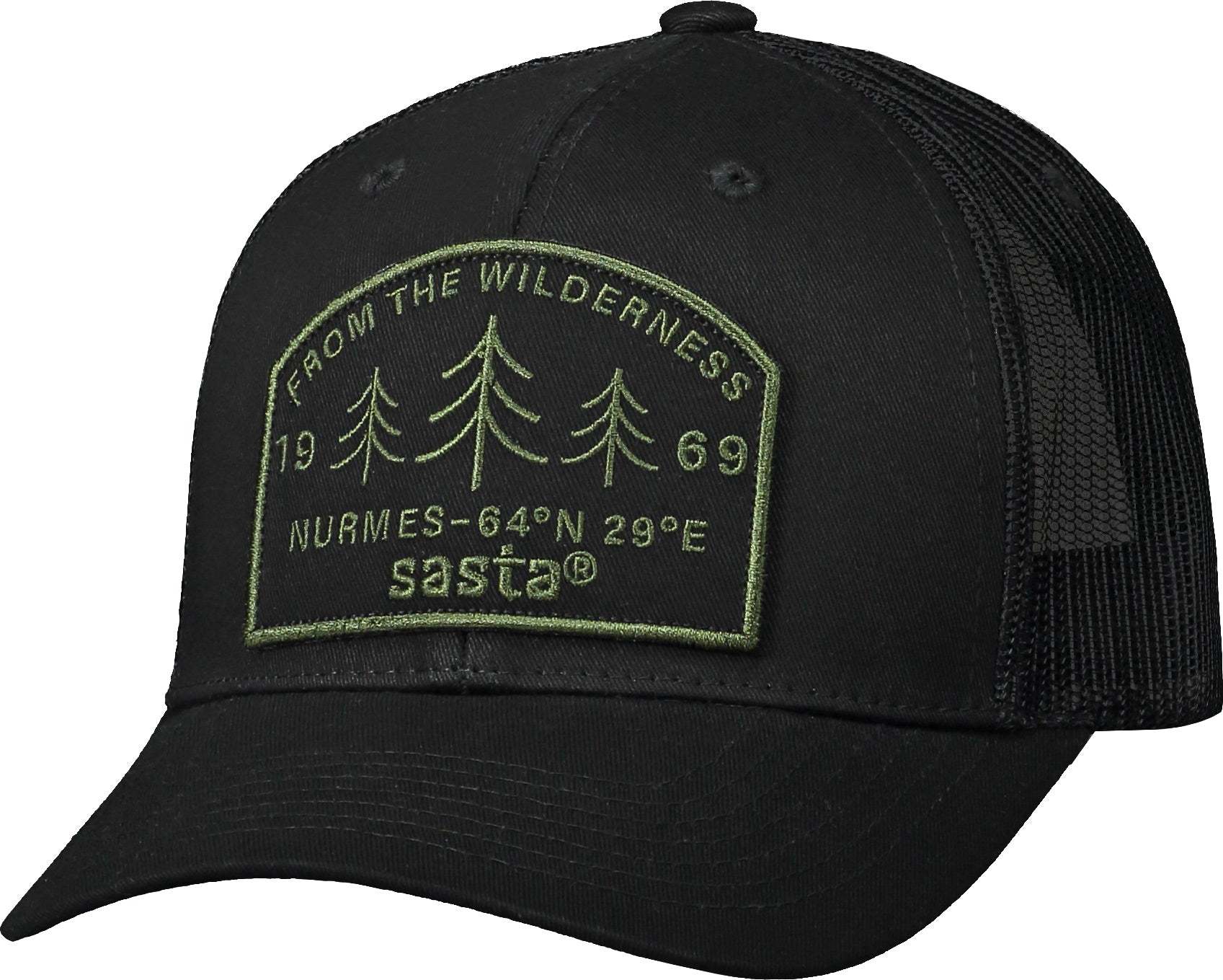 Sun Hat | Wilderness Cap Black | Sasta
