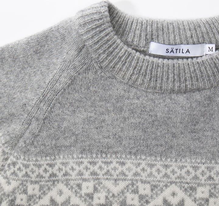 Sätila Women's Grace Sweater Silver Grey Sätila