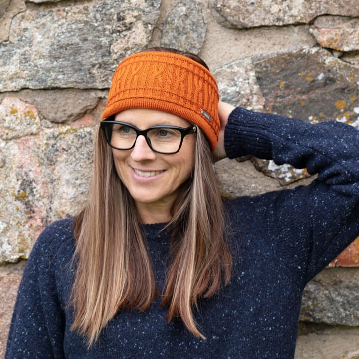 Sätila Women's Krok Headband Dk Orange Sätila
