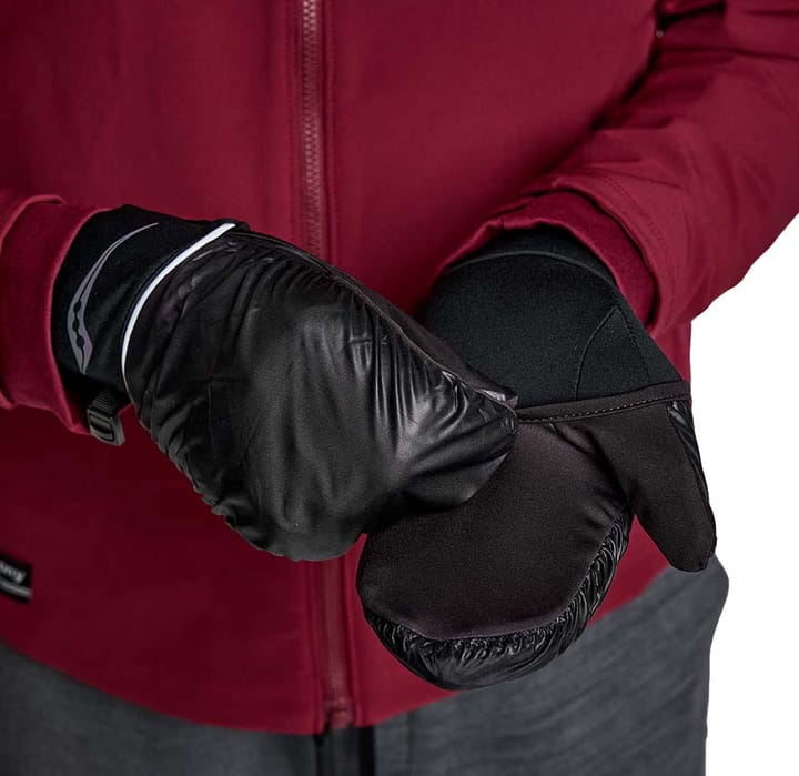 Saucony Unisex Hurricane Mitt Black Saucony Saucony Unisex Hurricane Mitt Black Saucony
