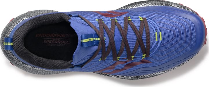 Saucony Men's Endorphin Trail Blue Raz/Spice Saucony