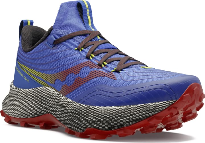 Saucony Men's Endorphin Trail Blue Raz/Spice Saucony