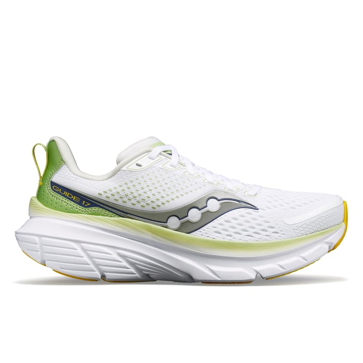 Saucony Women's Guide 17 White/Fern Saucony