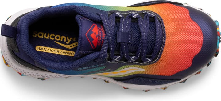 Kids' Peregrine 12 Shield Blue/Red/Yellow Saucony