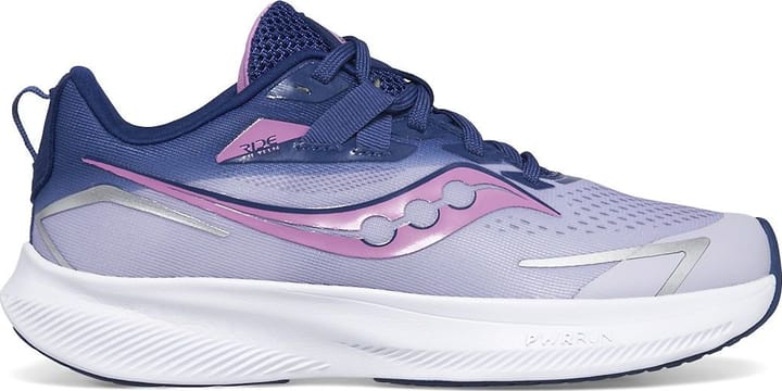 Kids' Ride 15 Mauve/Indigo Saucony