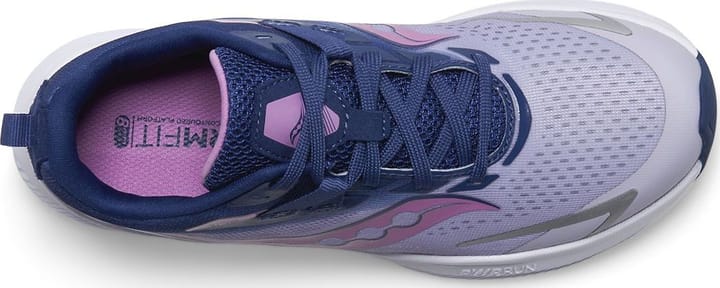 Saucony Kids' Ride 15 Mauve/Indigo Saucony