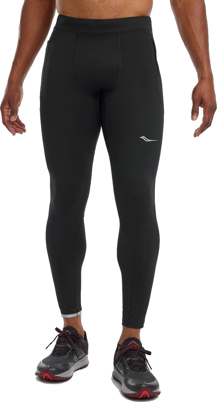 Saucony Men's Bell Lap Tight Black Träningsbyxor S
