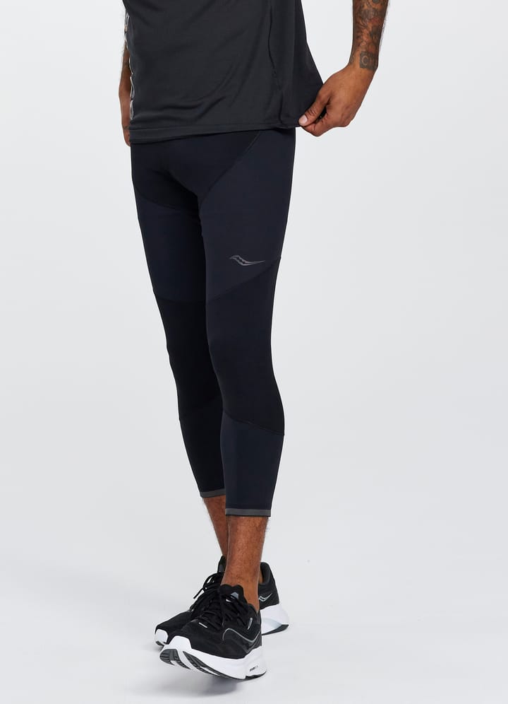 Men's Time Trial Crop Tight Black Saucony