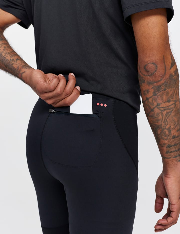 Saucony Men's Time Trial Crop Tight Black Saucony