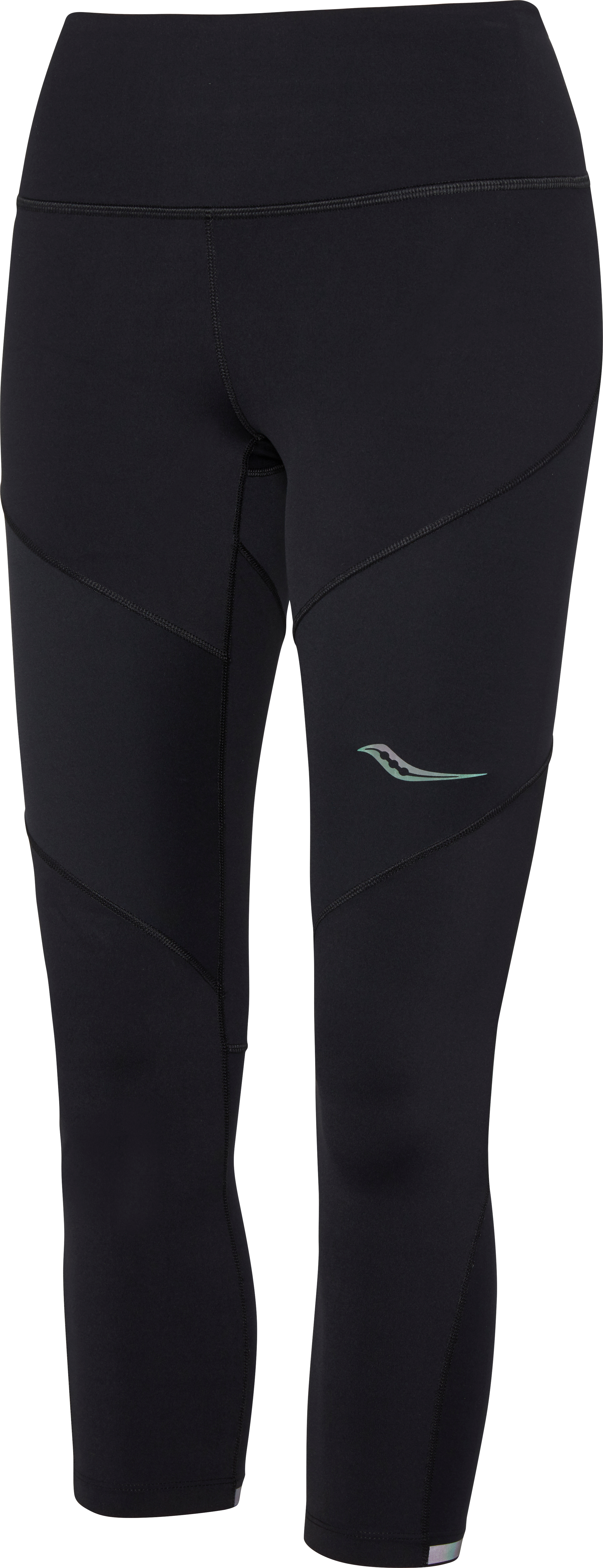 Saucony Women's Time Trial Crop Tight Black