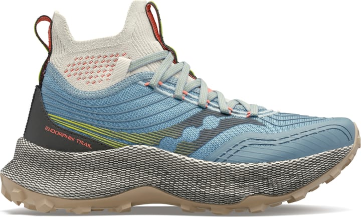 Saucony Women's Endorphin Trail Mid Slate/Coral Saucony