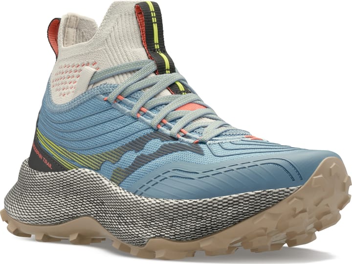 Saucony Women's Endorphin Trail Mid Slate/Coral Saucony