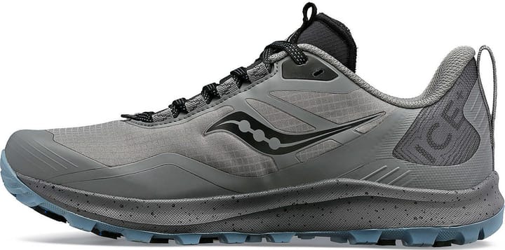 Saucony Women's Peregrine Ice+ 3 Gravel/Black Saucony Saucony Women's Peregrine Ice+ 3 Gravel/Black Saucony