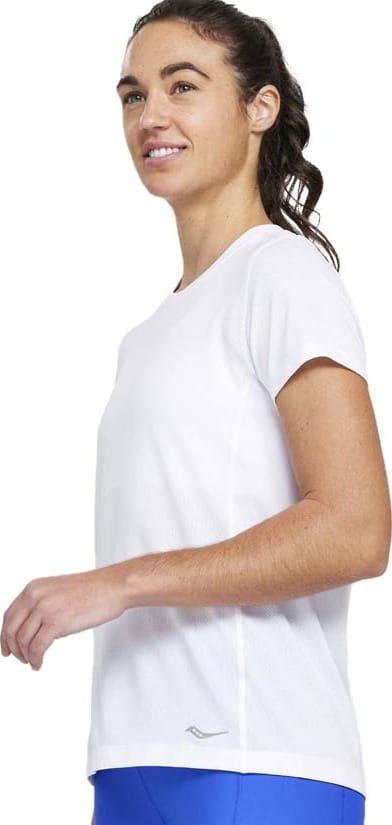Women's Stopwatch Short Sleeve White