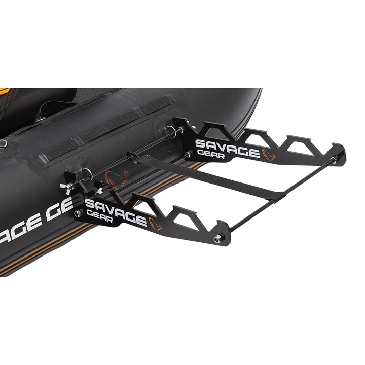 Savage Gear Sg Belly Boat Rod Station Black 4 Rods Savage Gear