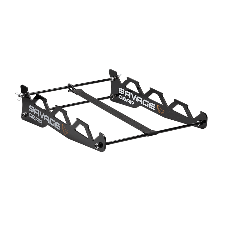 Savage Gear Sg Belly Boat Rod Station Black 4 Rods Savage Gear
