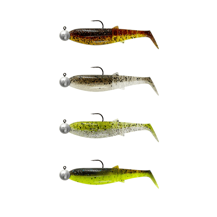Savage Gear Savage Gear Cannibal Shad Rtf Darkwater Mix Savage Gear