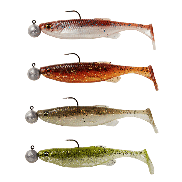Savage Gear Sg Fat Minnow T-Tail Rtf Darkwater Mix Savage Gear