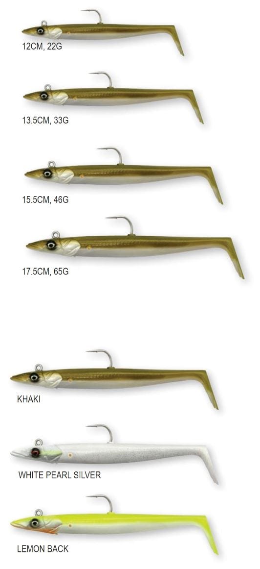 Savage Gear Savage Gear Sandeel V2 Sinking Khaki Savage Gear