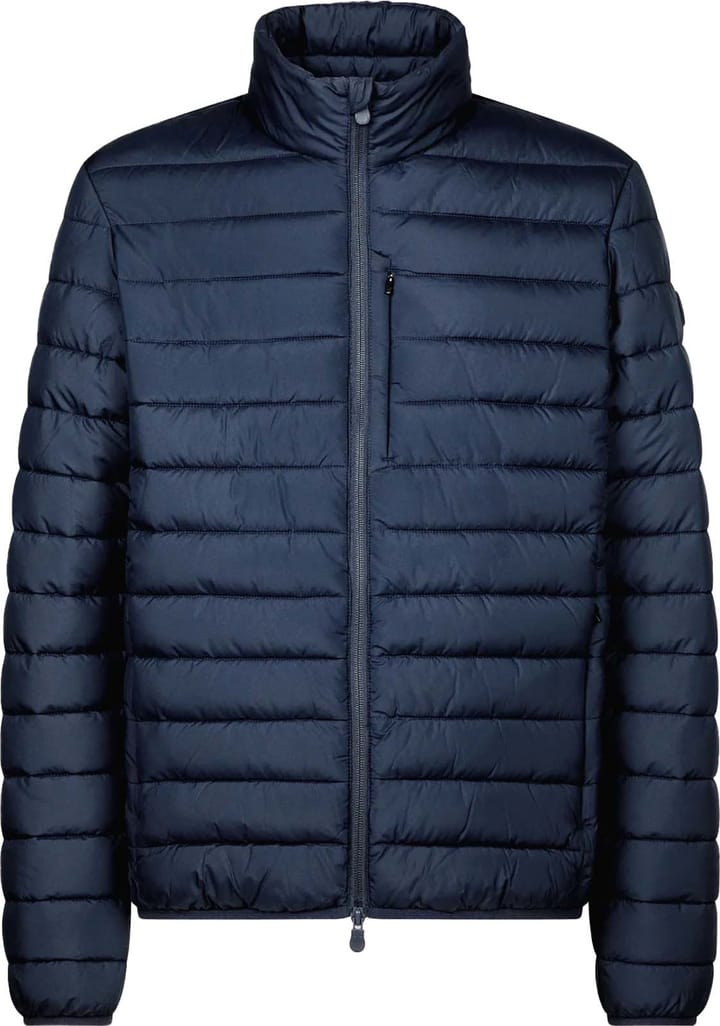 Men's Puffer Jacket Erion Blue Black Save the Duck