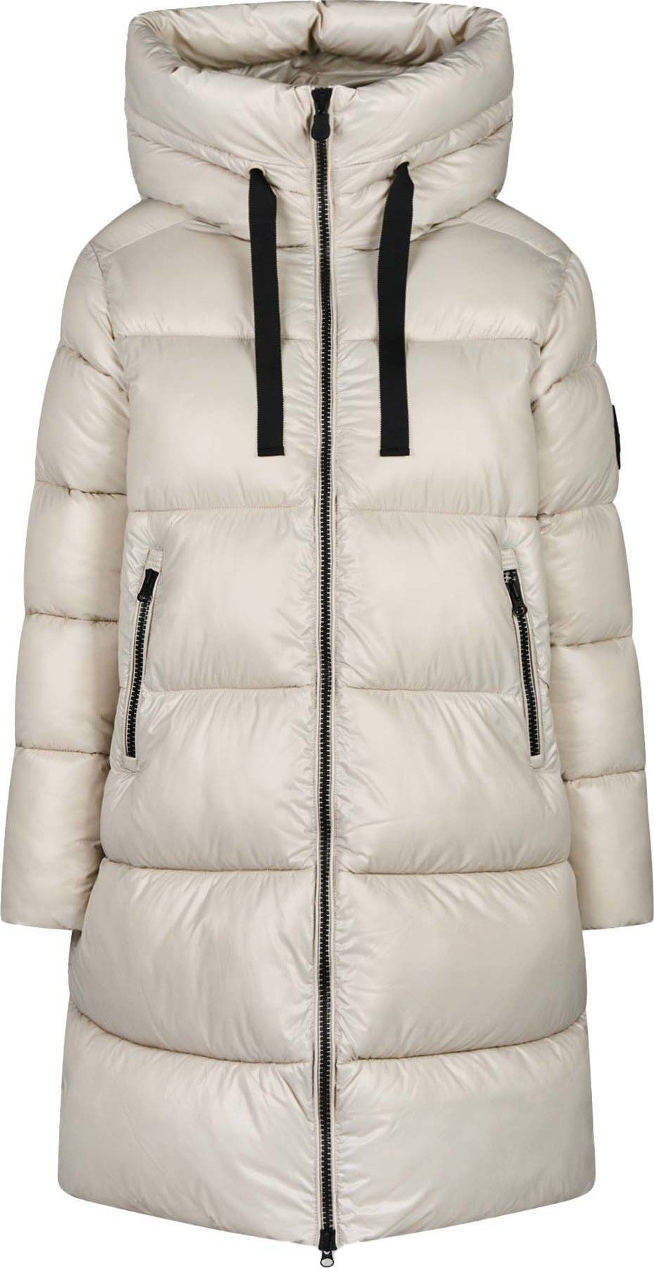 Women's Animal Free Long-Hooded Puffer Jacket Isabel