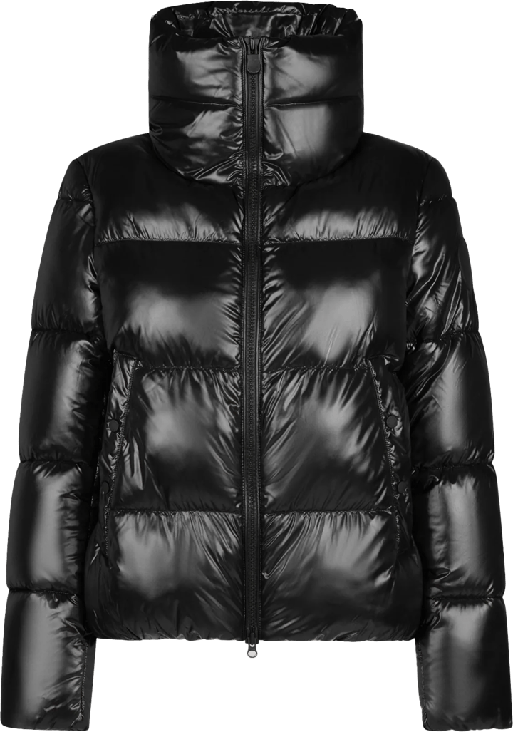 Women's Animal Free Puffer Jacket Isla Black Save the Duck