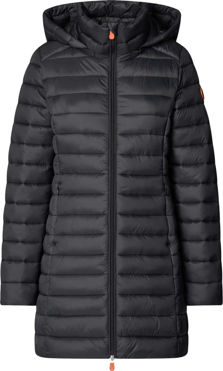 Women's Long Animal Free Puffer Jacket Carol Black Køb Women's Long Animal Free Puffer Jacket