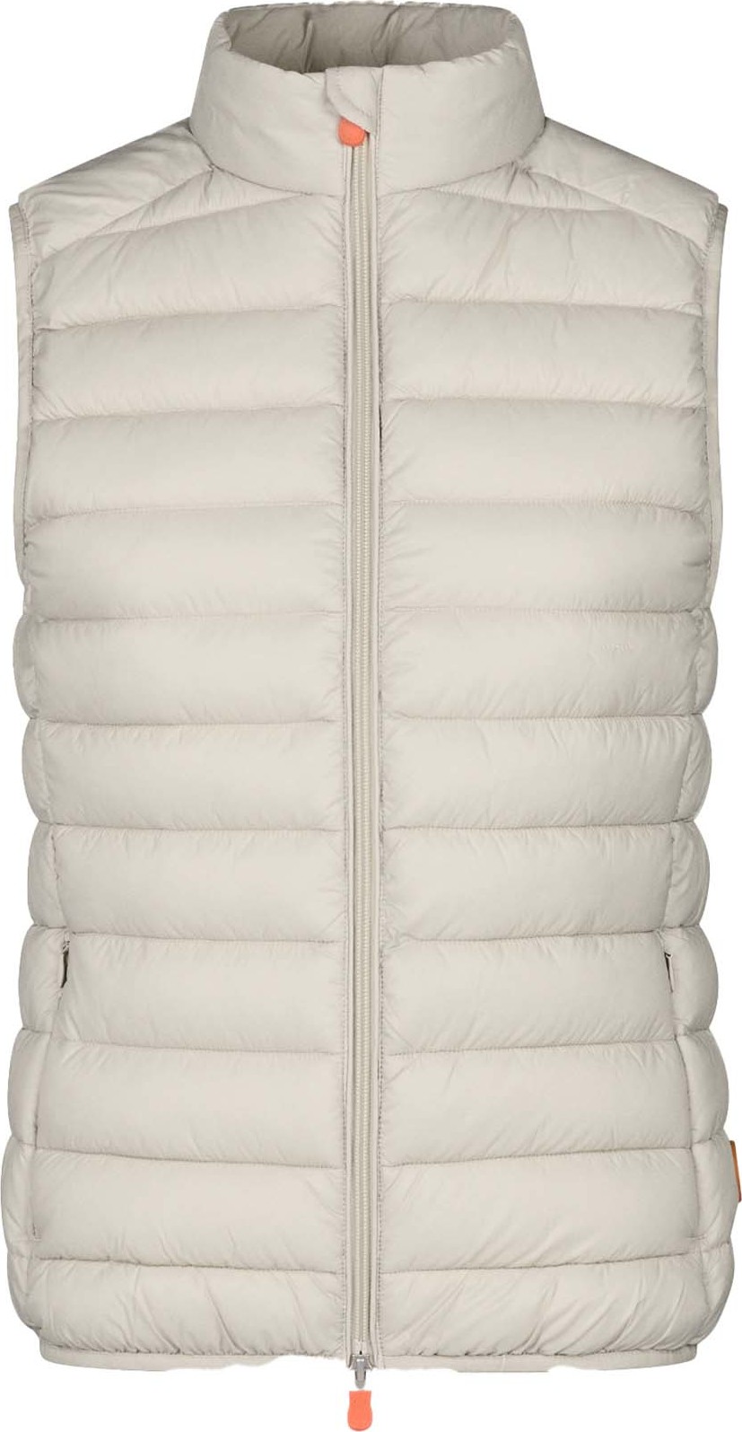 Save the Duck Save the Duck Women's quilted Gilet Charlotte Rainy Beige L, Rainy Beige