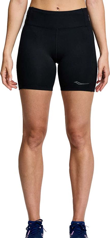 Saucony Women's Fortify 6" Short Black Träningsshorts XS