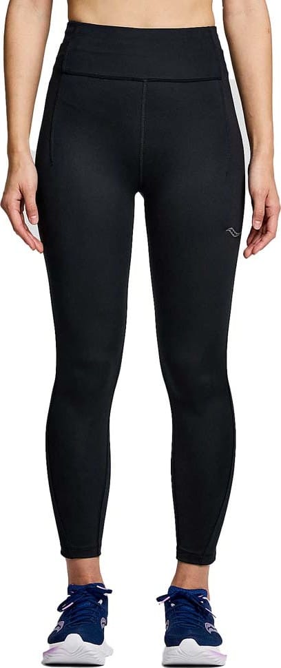 Saucony Women's Fortify Crop Tight Black Saucony