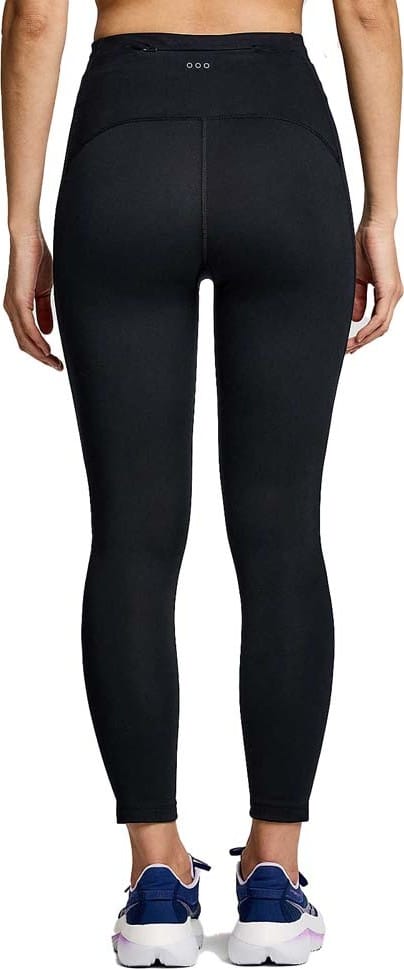 Saucony Women's Fortify Crop Tight Black Saucony