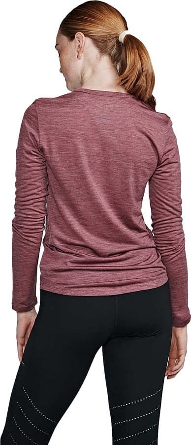 Saucony Women's Peregrine Merino Long Sleeve Terra Heather Saucony Saucony Women's Peregrine Merino Long Sleeve Terra Heather Saucony