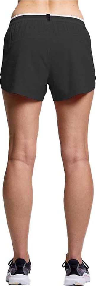 Saucony Women's Kinvara 3" Short Black Saucony Saucony Women's Kinvara 3" Short Black Saucony