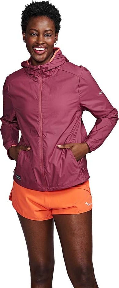 Saucony Women's Peregrine Packaway Jacket Terra Saucony