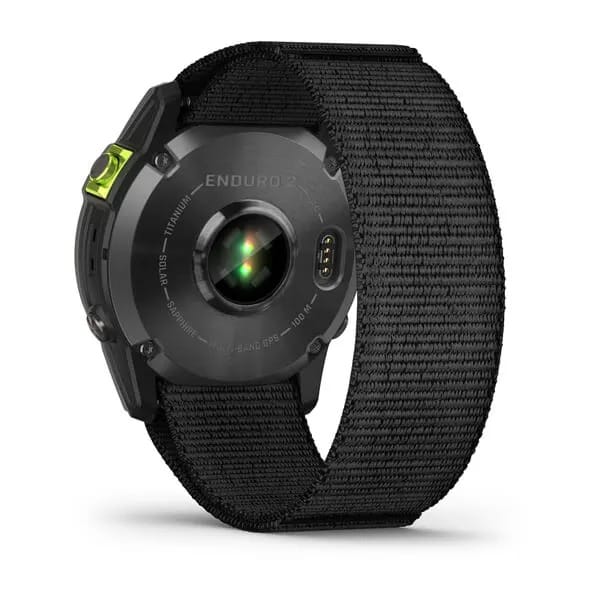 Garmin Enduro 2 Sapphire Dlc Titanium With Black Ultrafit Band Carbon Gray Garmin