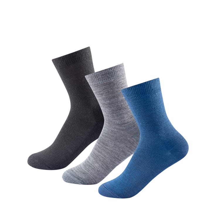 Devold Daily Light Kid Sock 3pk Kid Mix