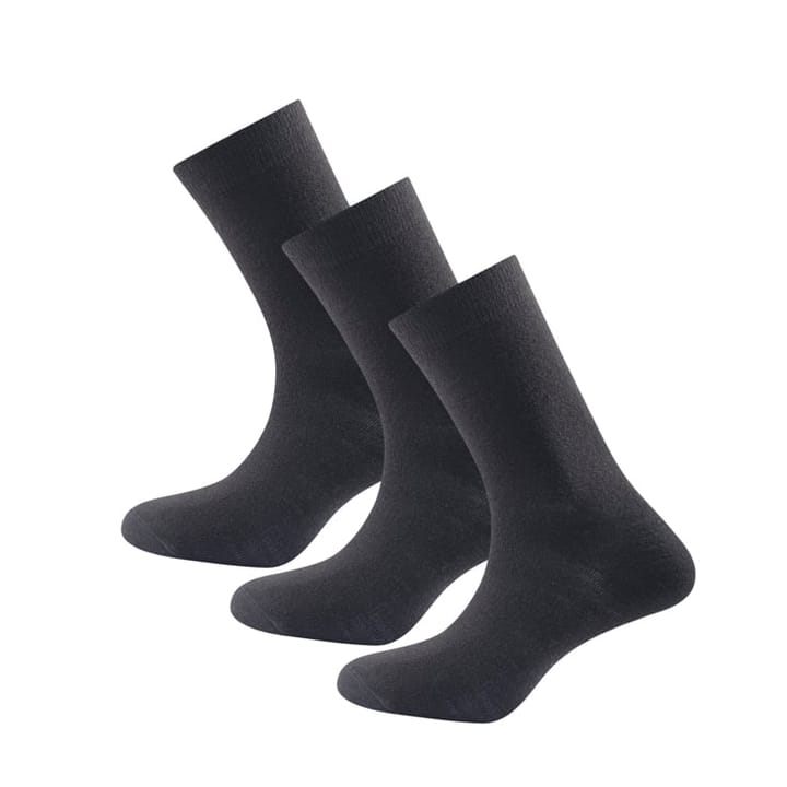 Devold Daily Light Sock 3pk Black Devold