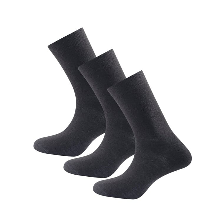 Devold Daily Light Sock 3pk Black