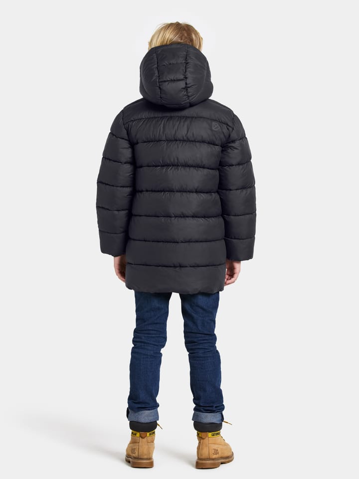 Didriksons Kids' Scoria Parka Black Didriksons Didriksons Kids' Scoria Parka Black Didriksons