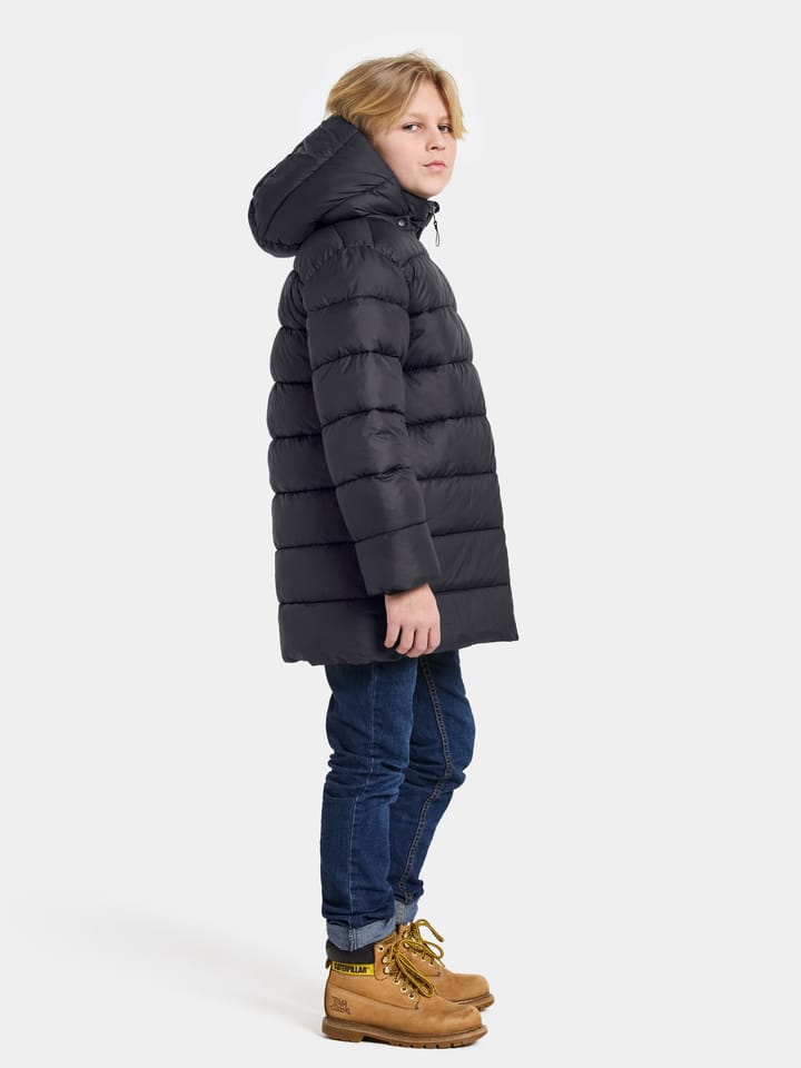 Didriksons Kids' Scoria Parka Black Didriksons Didriksons Kids' Scoria Parka Black Didriksons