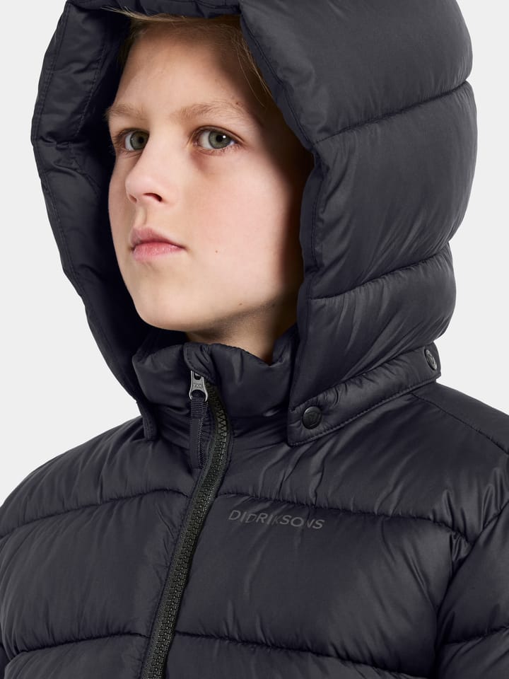 Didriksons Kids' Scoria Parka Black Didriksons Didriksons Kids' Scoria Parka Black Didriksons