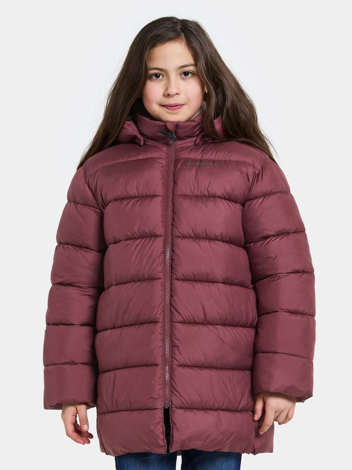Didriksons Kids' Scoria Parka Anemon Red Didriksons