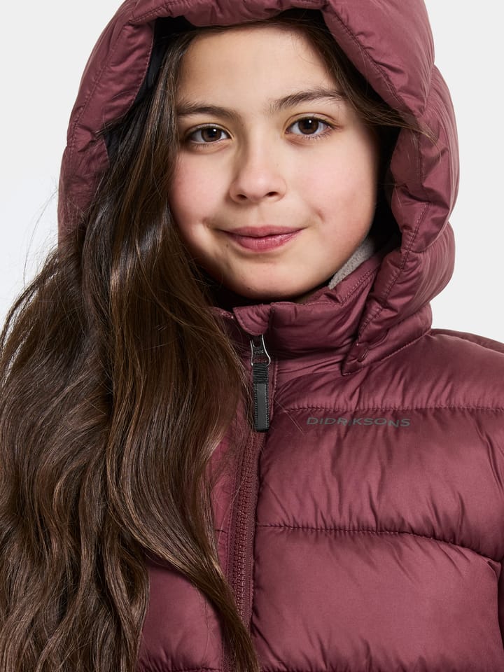 Didriksons Kids' Scoria Parka Anemon Red Didriksons