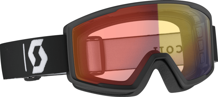 Factor Pro Goggle Black/White Illuminator Red Chrome Scott