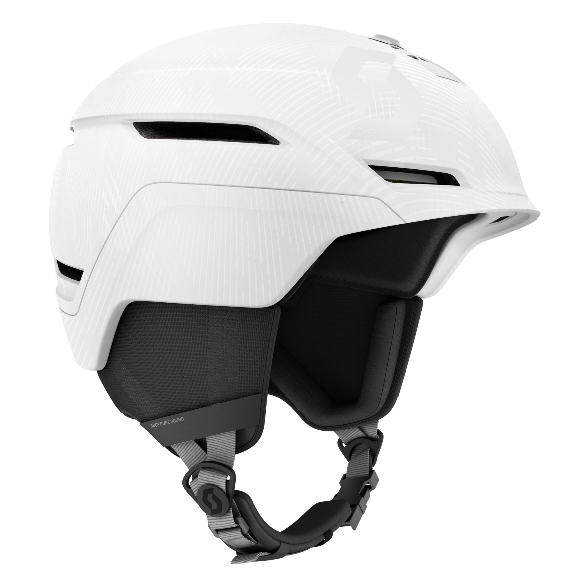 Scott Symbol 2 Plus  White/Vogue Silver Skidhjälmar S