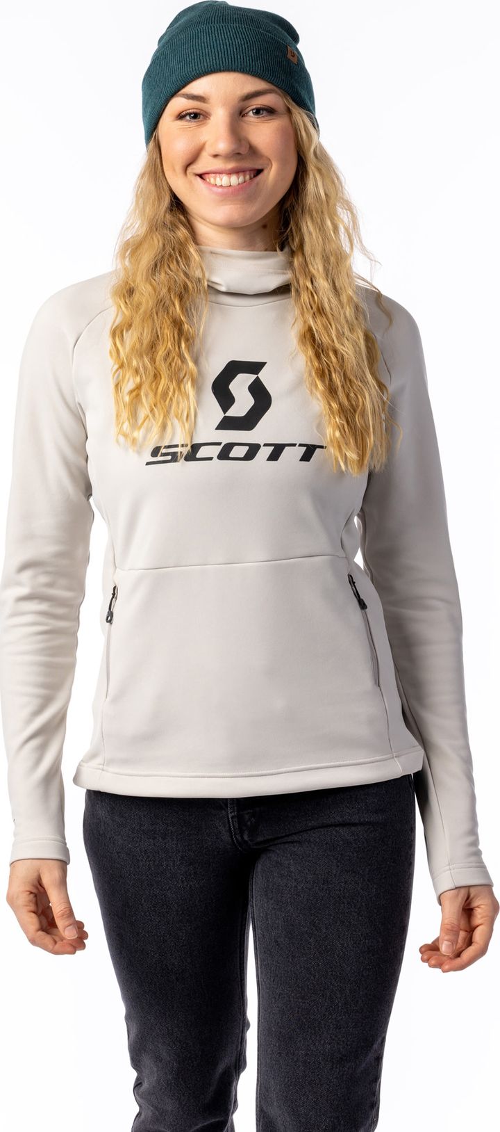 Women's Defined Mid Pullover Hoody Dust White Scott