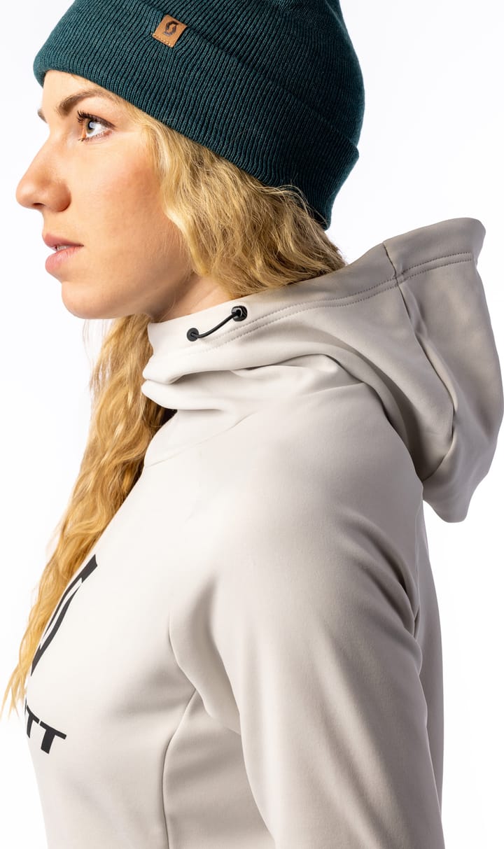 Women's Defined Mid Pullover Hoody Dust White Scott