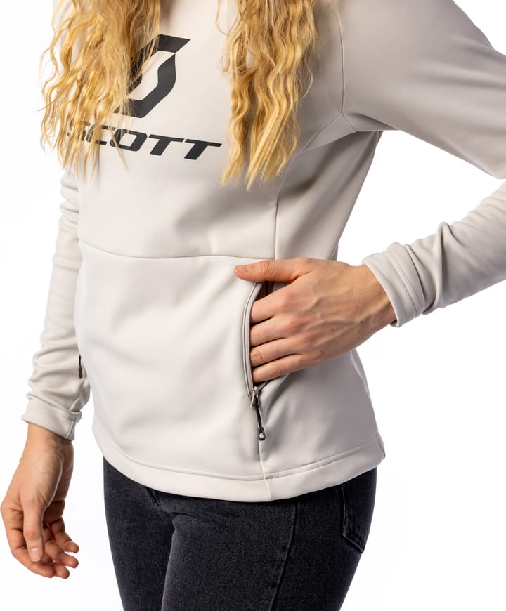 Women's Defined Mid Pullover Hoody Dust White Scott