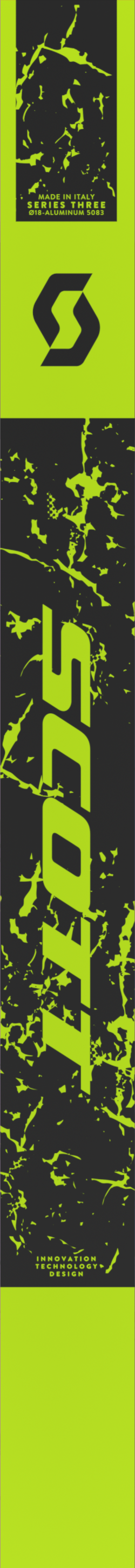 Scott Pure SRS Pole Fluo Yellow Scott